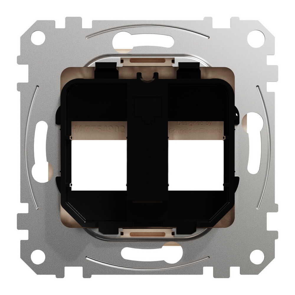 Центральна плата Schneider Sedna Design бежева 2-на RJ45 ( SDD112444C )